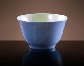 Glamour Tea Bowl in Blue Lavender