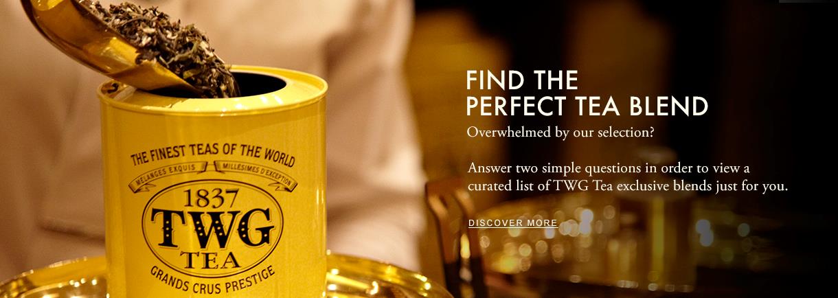 TWG Tea Connoisseur - Find the Perfect Tea Blend For You - Luxury Tea Brand