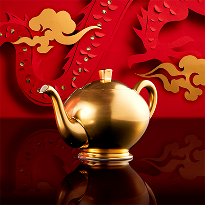 Glamour Teapot in Gold (450ml)