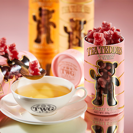 [Pre-Order] Raspberry & Vanilla Fruit Gums - Tea Teddies®