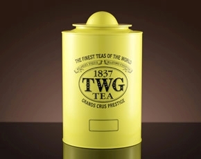 Saturn Tea Tin in Canary Yellow (250g) 