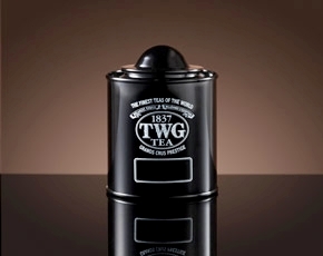 Saturn Tea Tin in Black (50g)