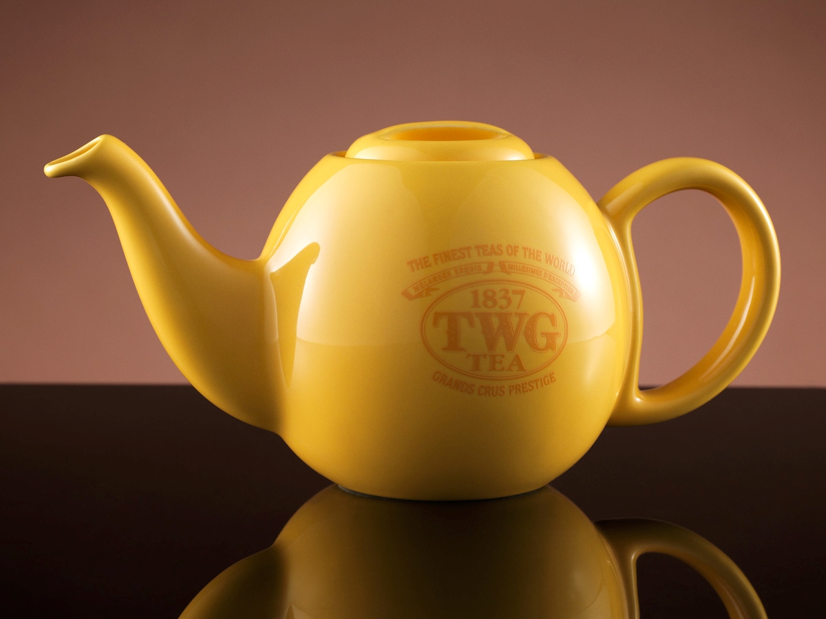 Design Orchid Teapot in Yellow (500ml)