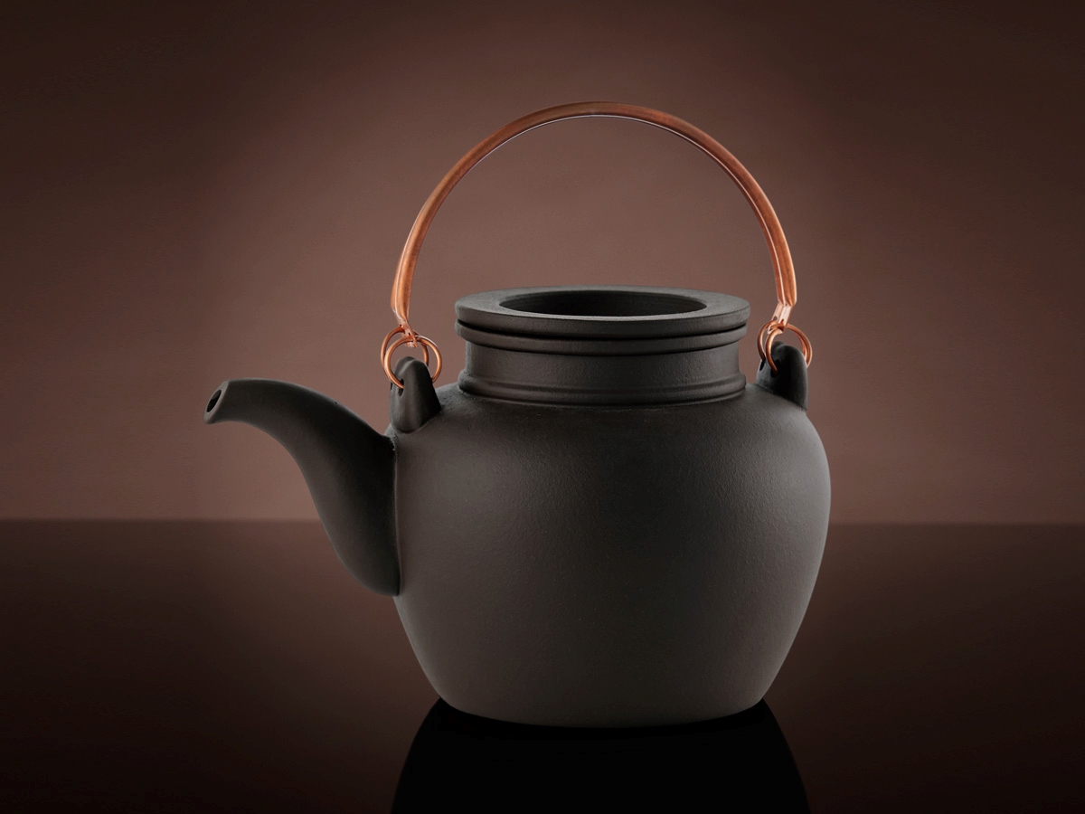 Yixing Teapot in Brown (1.2L)