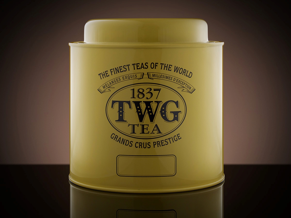 Artisan Tea Tin in Yellow (750g)