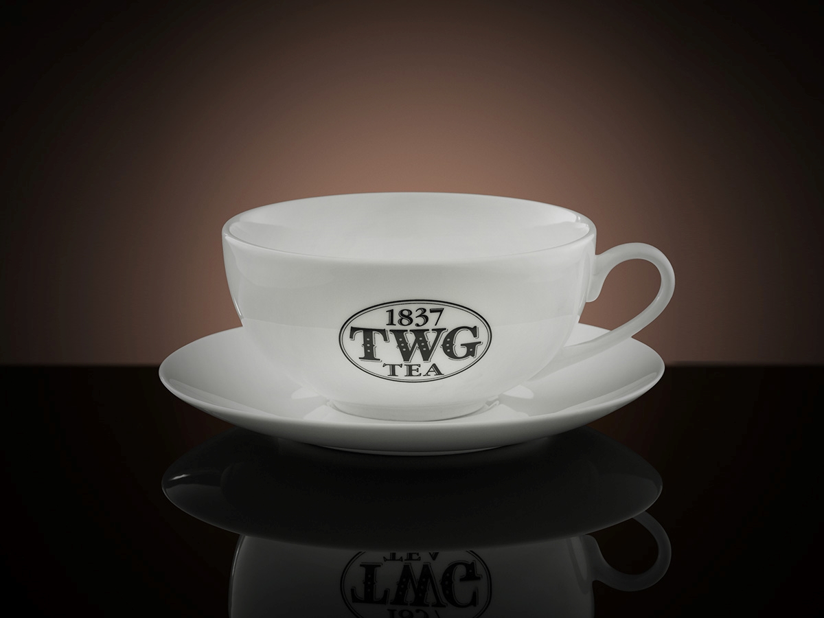 TWG Tea Morning Teacup & Saucer