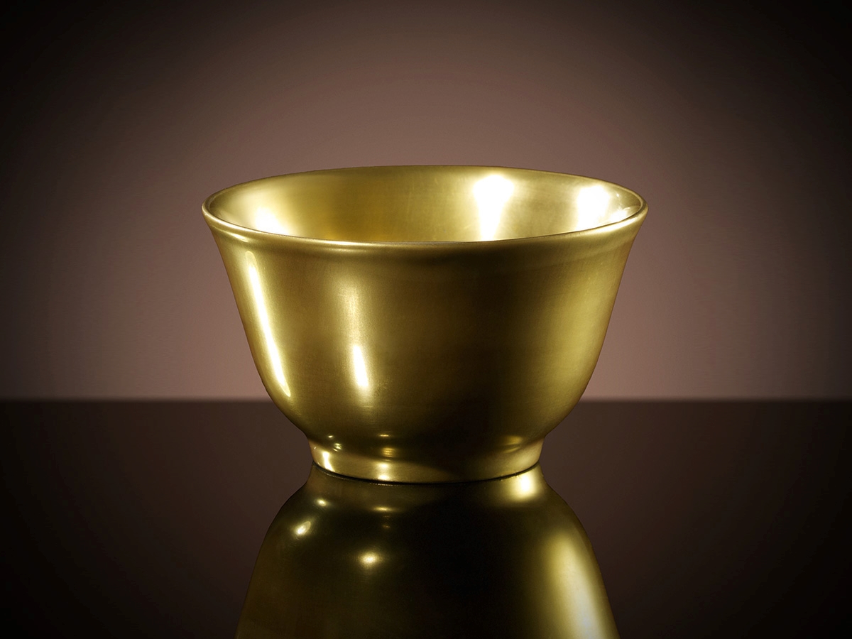 Glamour Tea Bowl in Gold