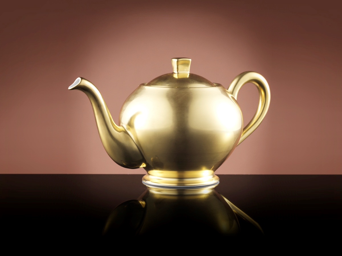 Glamour Teapot in Gold (450ml)