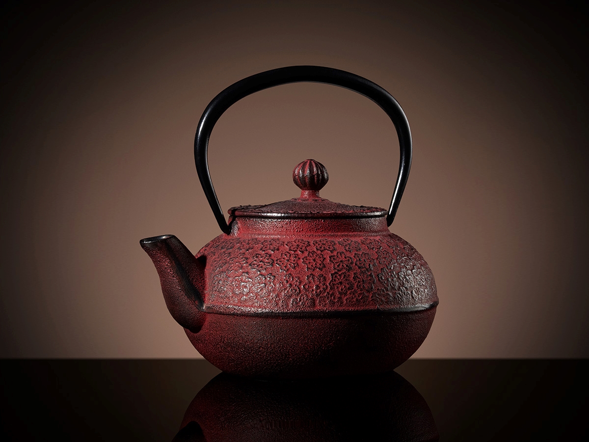 Hanami Teapot in Red (500ml)