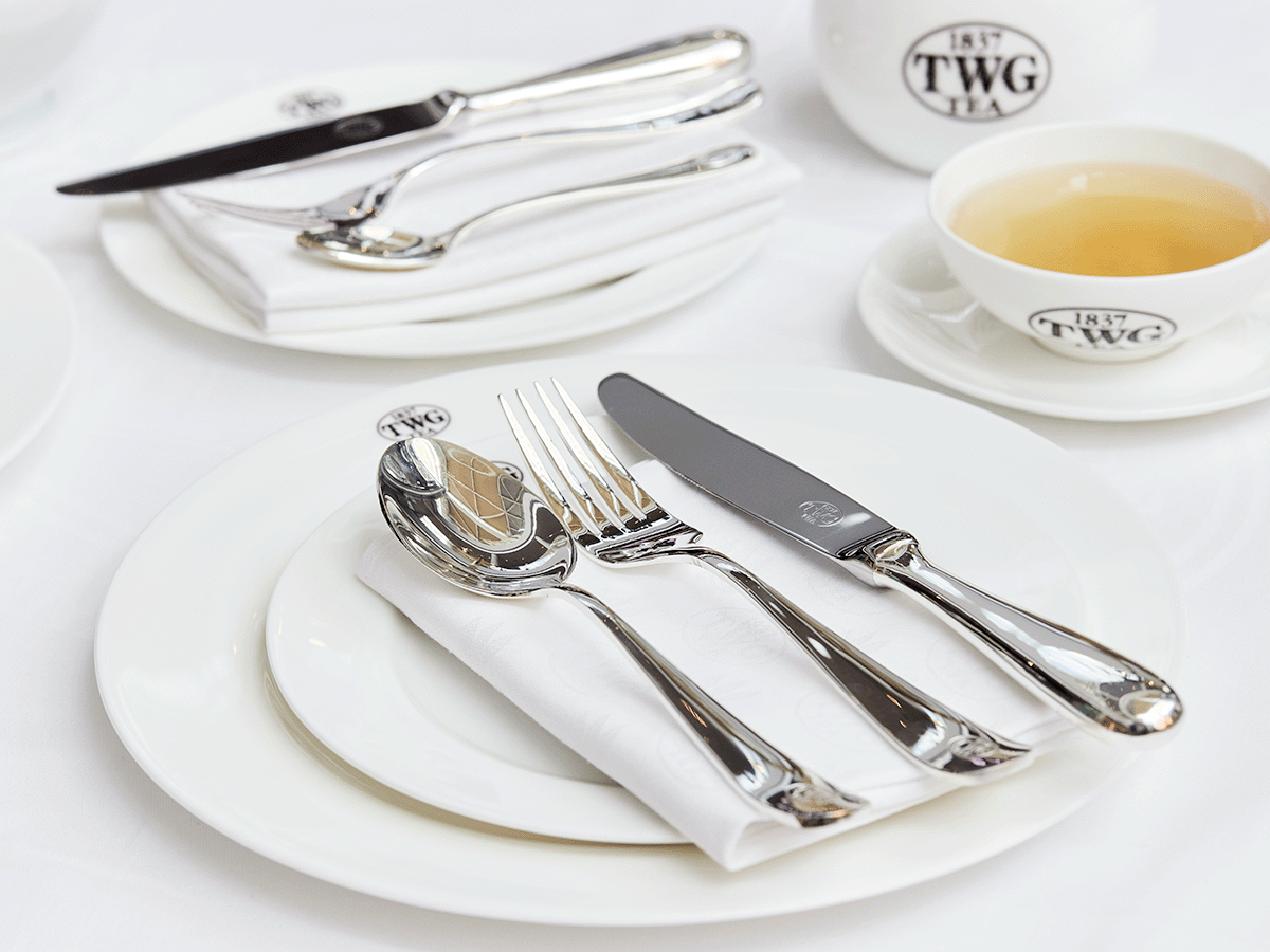 TWG Tea Silver Flatware Dinner Set (for 6)
