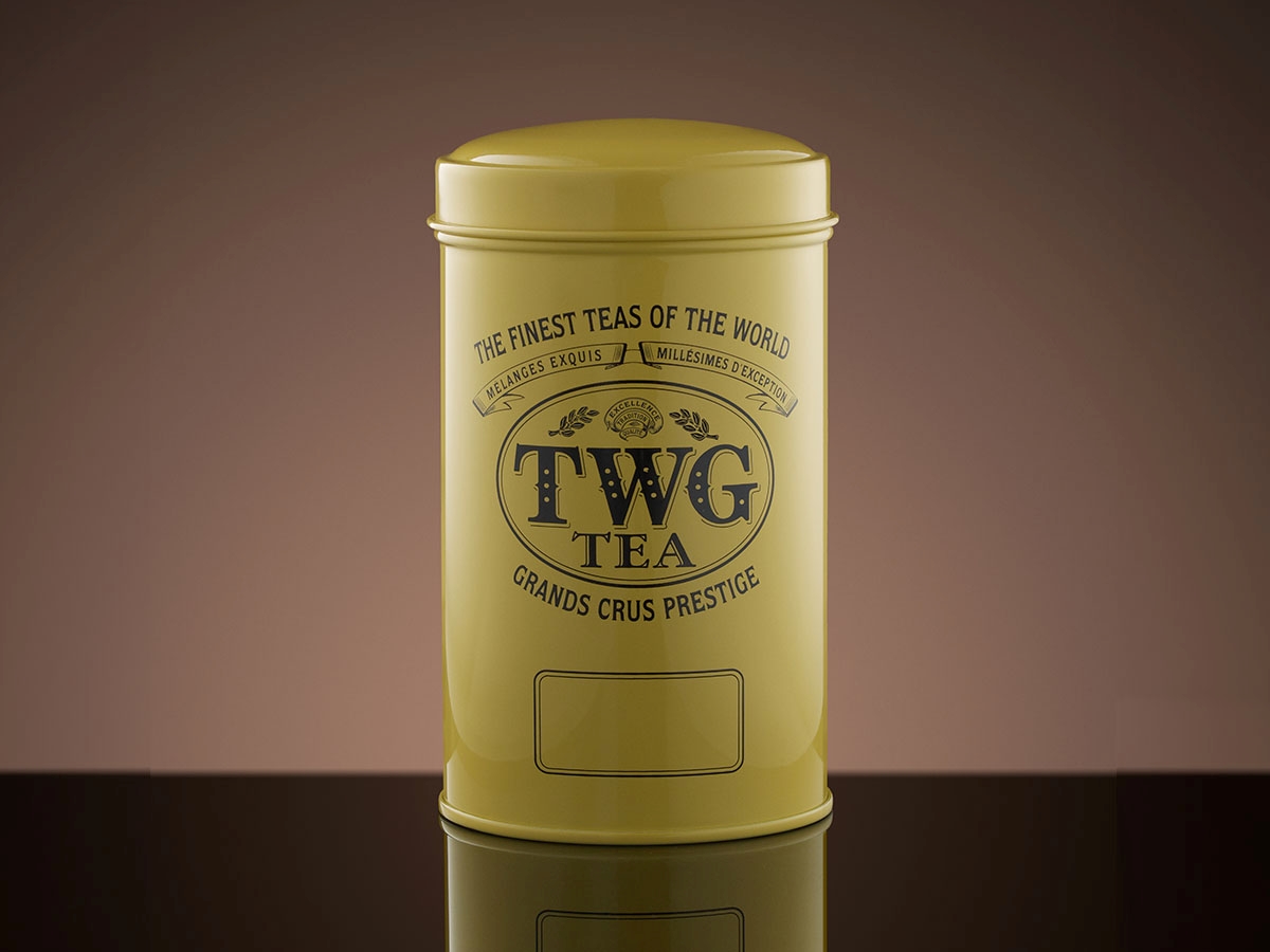 Artisan Tea Tin in Yellow (100g)