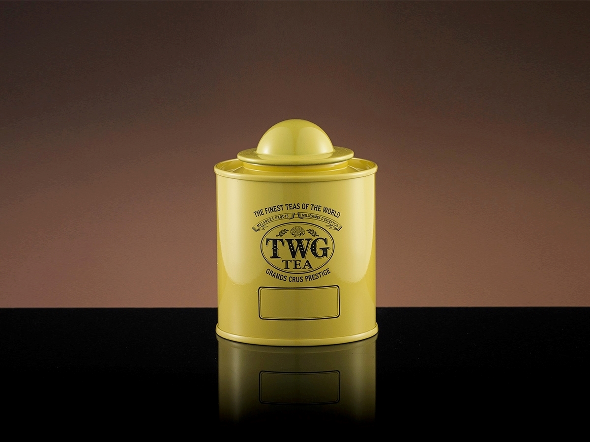 Saturn Tea Tin in Yellow (50g)