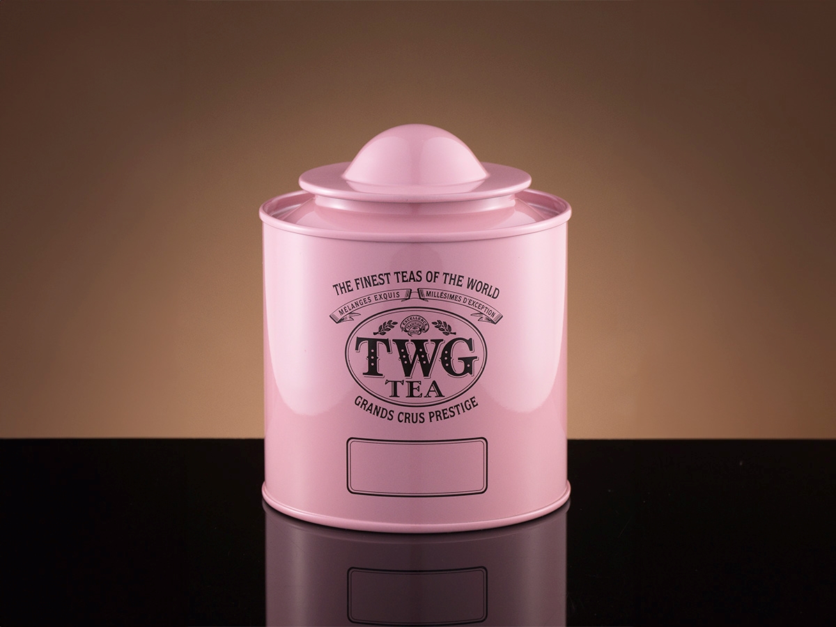 Saturn Tea Tin in Pink (100g)