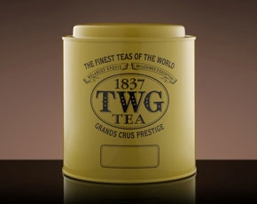 Artisan Tea Tin in Yellow (500g)