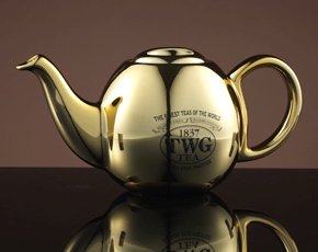 Design Orchid Teapot in Gold (500ml)
