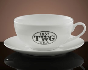 TWG Tea Morning Teacup & Saucer