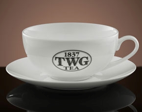 TWG Tea Teetasse & Unterteller für den Morgentee