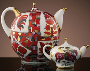 Russian Horse Teapot Set