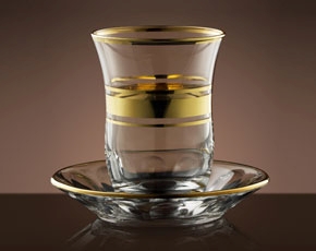Istanbul Glass & Saucer