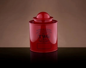 Saturn Tea Tin in Red (50g)