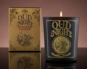 Oud Night Tea Scented Candle