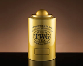 Saturn Tea Tin in Gold (250g)