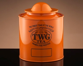 Saturn Tea Tin in Orange (100g)