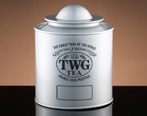 Saturn Tea Tin in Silver (100g)