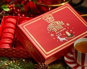 Christmas Wish Macarons (Box of 24)