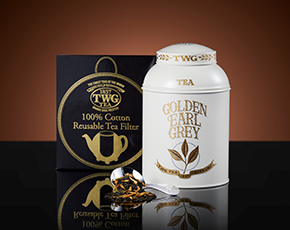 Golden Earl Grey Collector Tea Tin Set